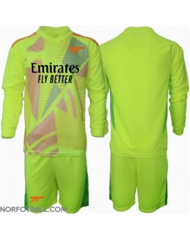 Billige Fotballdrakt Arsenal Keeper Replika Hjemmedraktsett Barn 2024-25 Langermet (med bukser)